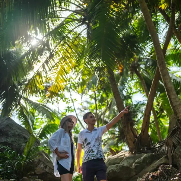 Hike på Hilton Seychelles Labriz Resort & Spa på Seychellerne