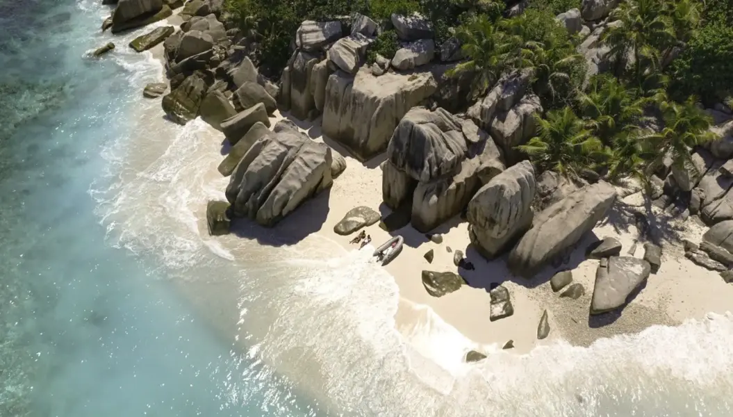 Tag på øhop Raffles Seychelles, Seychellerne
