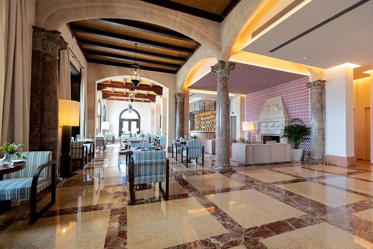 Restaurant på Hospes Maricel & Spa, Mallorca