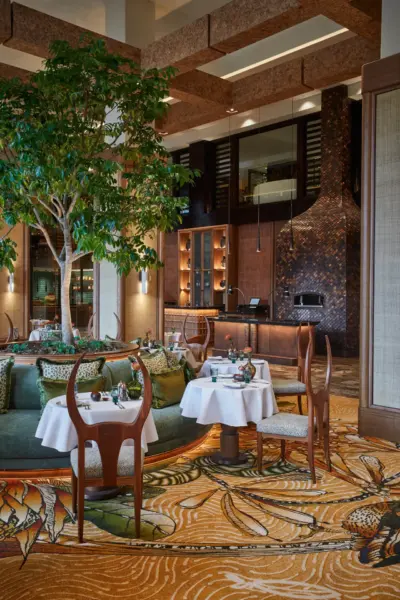 Restauranten ROOI på One&Only Cape Town, Sydafrika