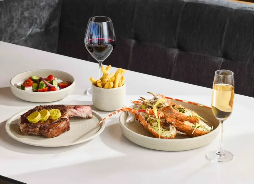 Dining på the Marly Boutique Hotel and Spa i Sydafrika