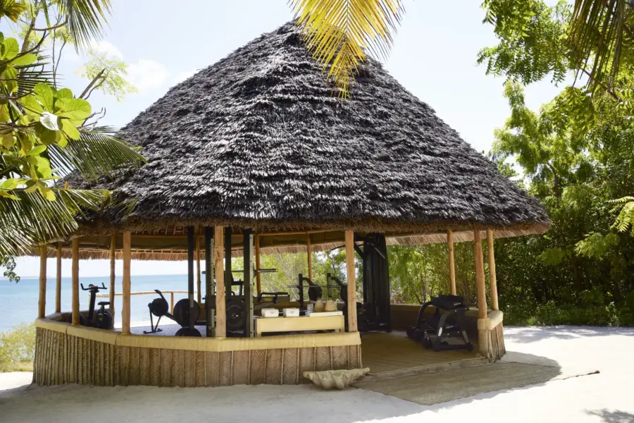 Gym på Laba Fanjove Island, Tanzania