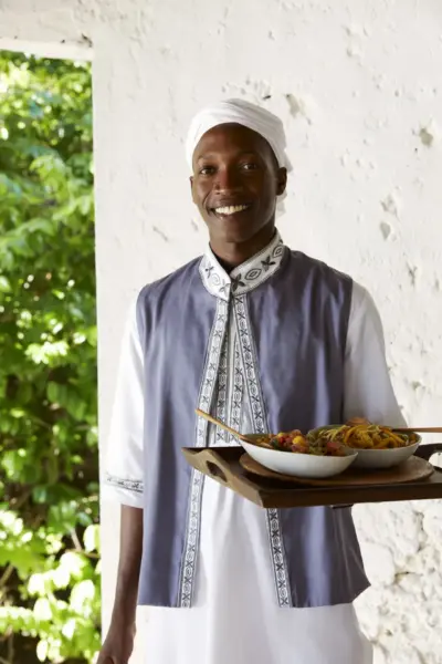 Nyd delikate retter under ferien på Laba Fanjove Island, Tanzania