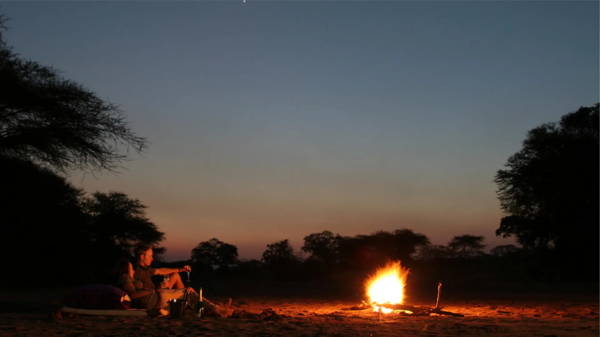 Aftenstemning, Laba Jongomero Camp, Tanzania