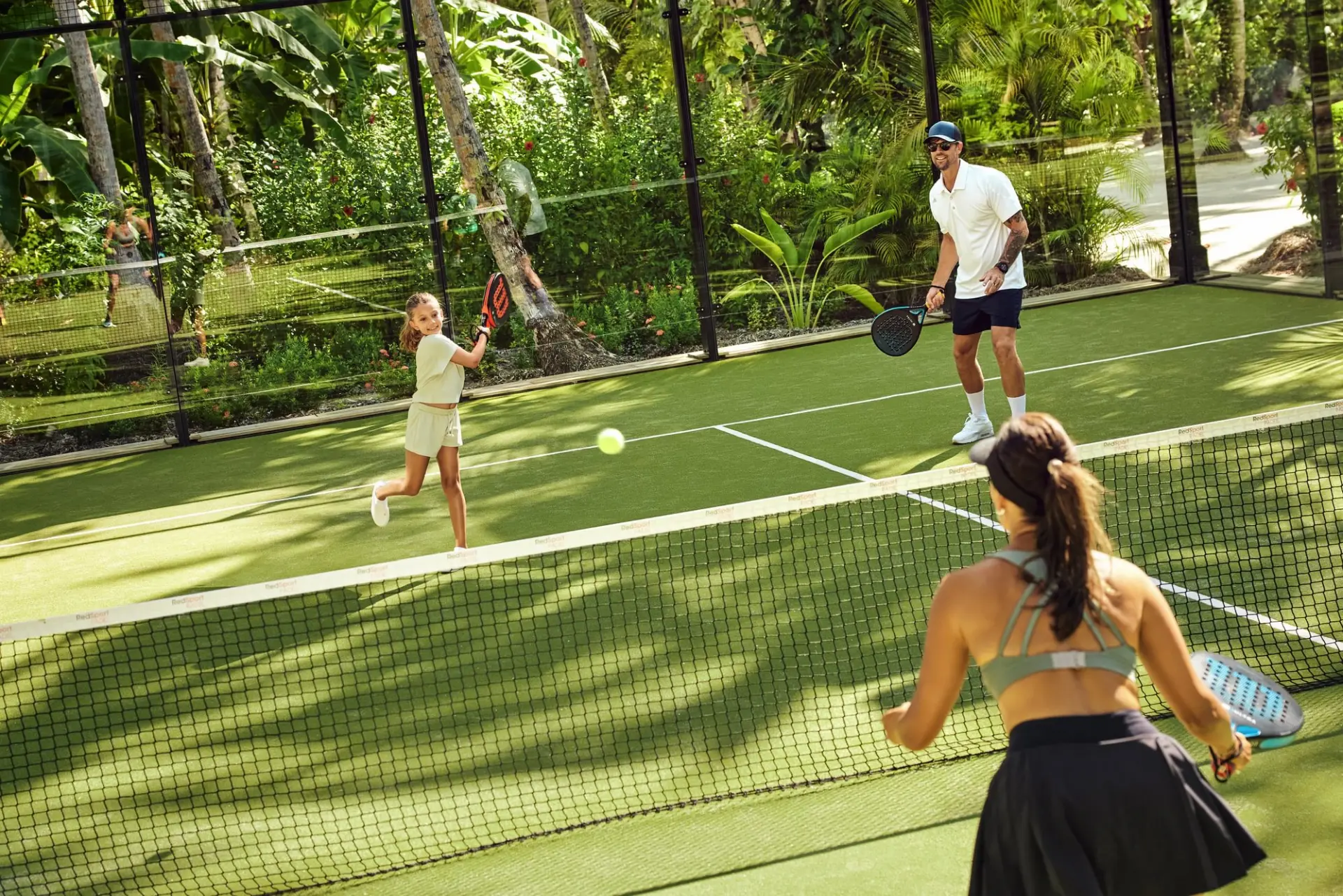 Familie padel tennis Joali - Maldiverne