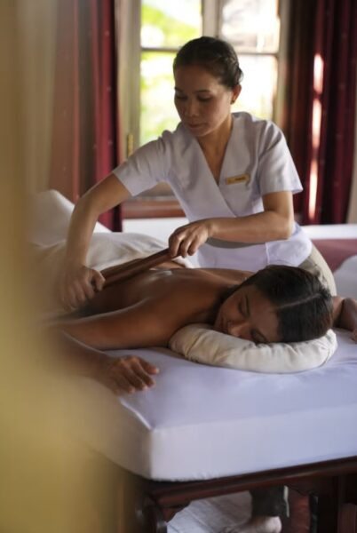 Mekong Spa på La Residence Phou Vao, Laos