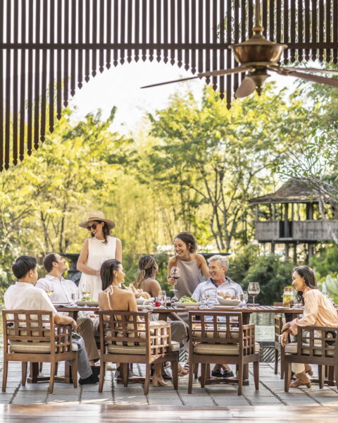 Privat Barbecue middag på Four Seasons Chiang mai i Thailand