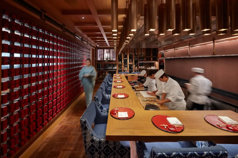 Kinu by Takagi på Mandarin Oriental Bangkok i Thailand
