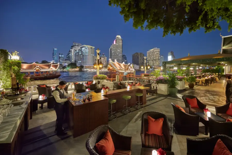 Rim Naam på Mandarin Oriental Bangkok i Thailand
