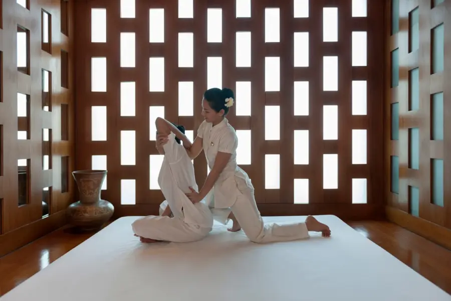 Thai Massage på Mandarin Oriental Bangkok i Thailand