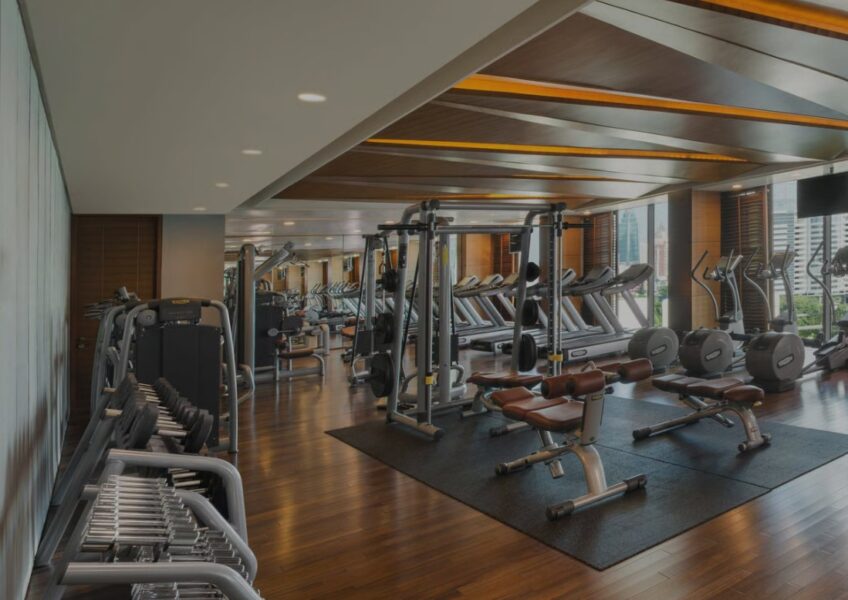 Fitness rum på Siam Kempinski Bangkok i Thailand