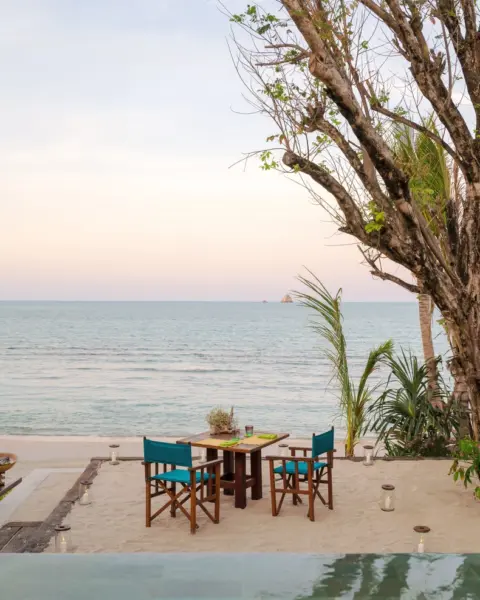 Barbecue middag på Six Senses Koh Samui i Thailand