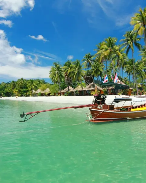 Bådtur på Six Senses Koh Samui i Thailand