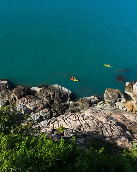 Vandsport på Six Senses Koh Samui i Thailand