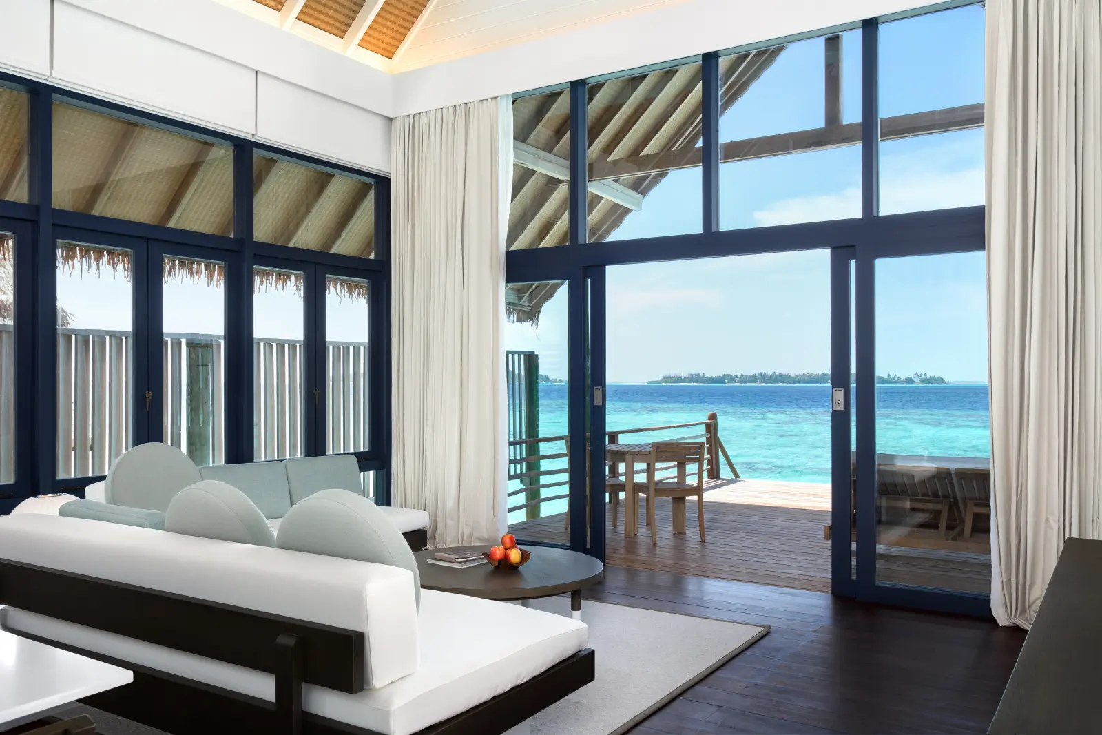 COMO Cocoa Water Villa Living Room, Maldiverne
