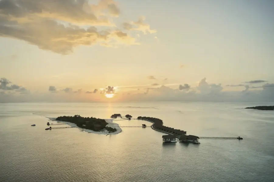 COMO Cocoa-solnedgang, Maldiverne