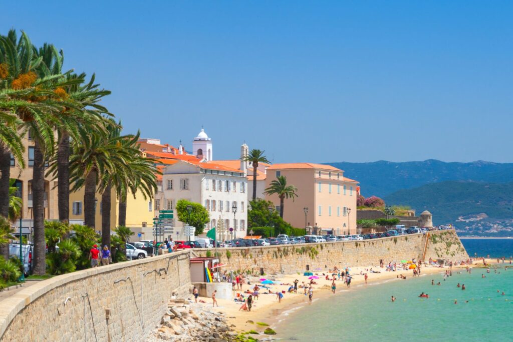 Ajaccio på Korsika, Frankrig