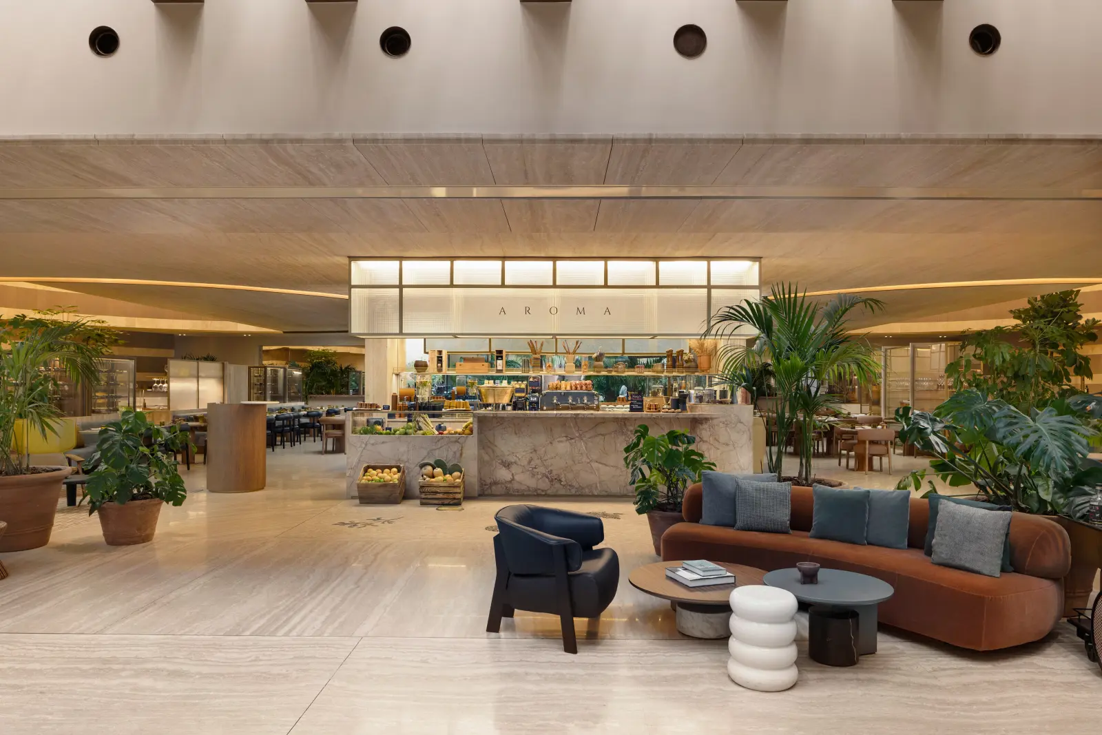 BIVIUM Aroma Corner Atrium på Six Senses Rome i Rom, Italien