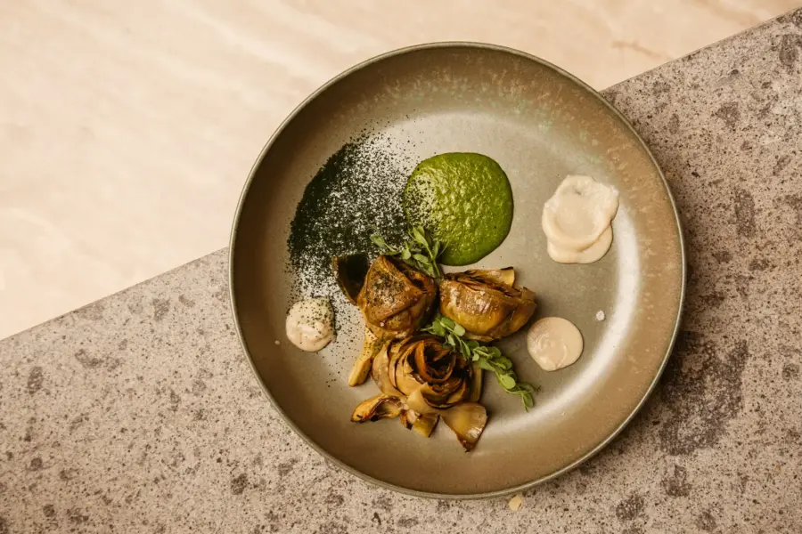 plantbaseret ret på Six Senses Rome i Rom, Italien