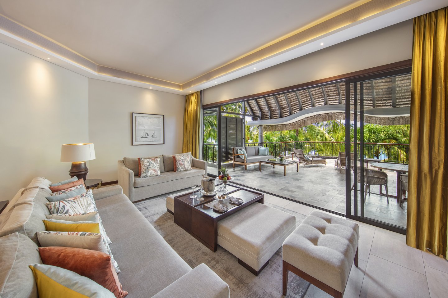 Penthouse på Royal Palm Beachcomber Luxury, Mauritius