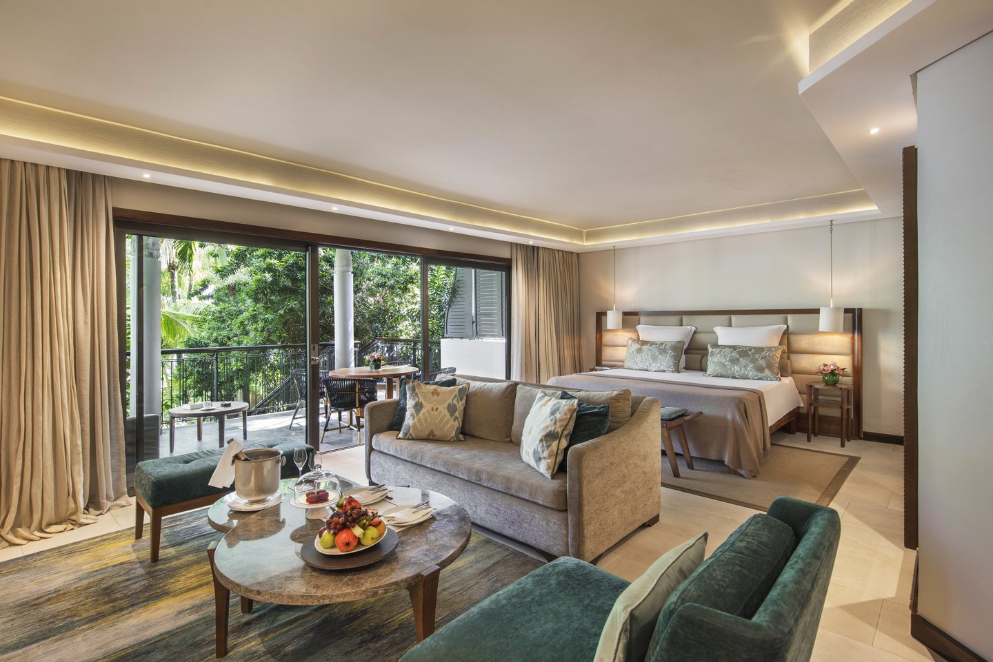 Tropical Suite på Royal Palm Beachcomber Luxury, Mauritius