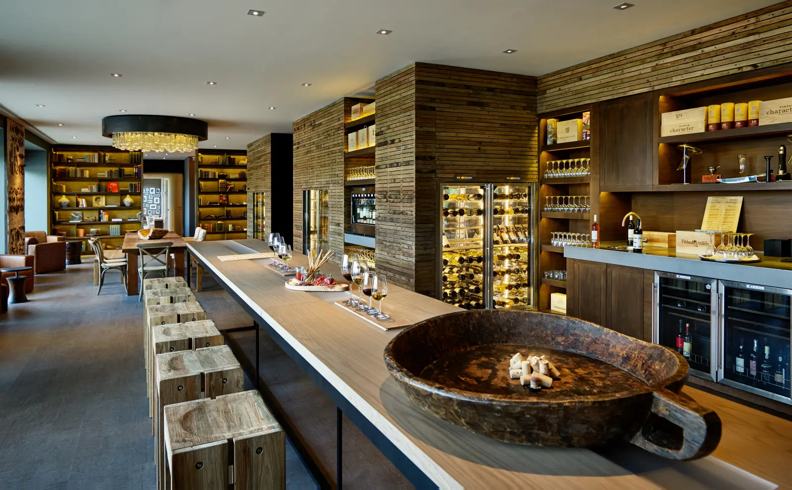 Wine Library wine classes på Six Senses Douro Valley, Potugal