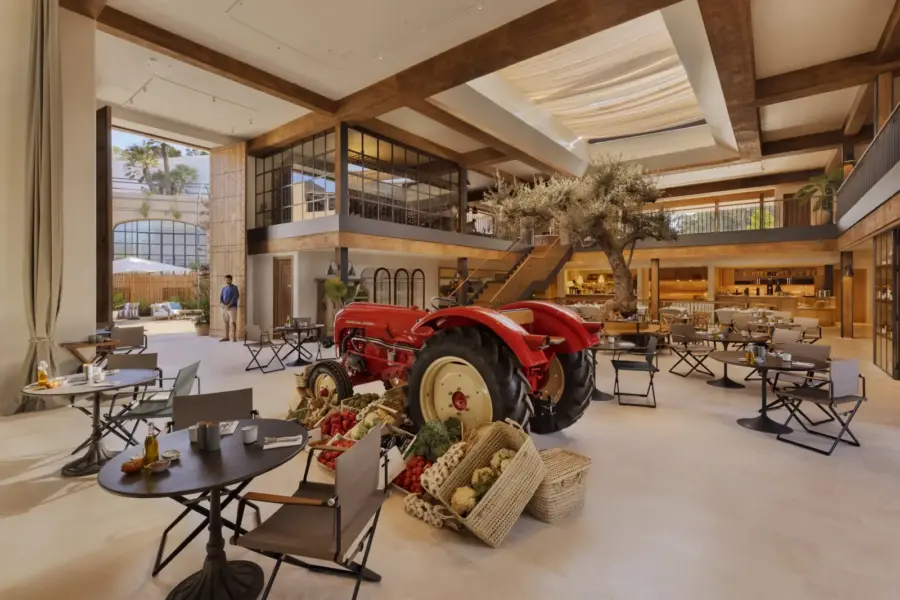 The Farmers' Market på Six Senses Ibiza, Spanien
