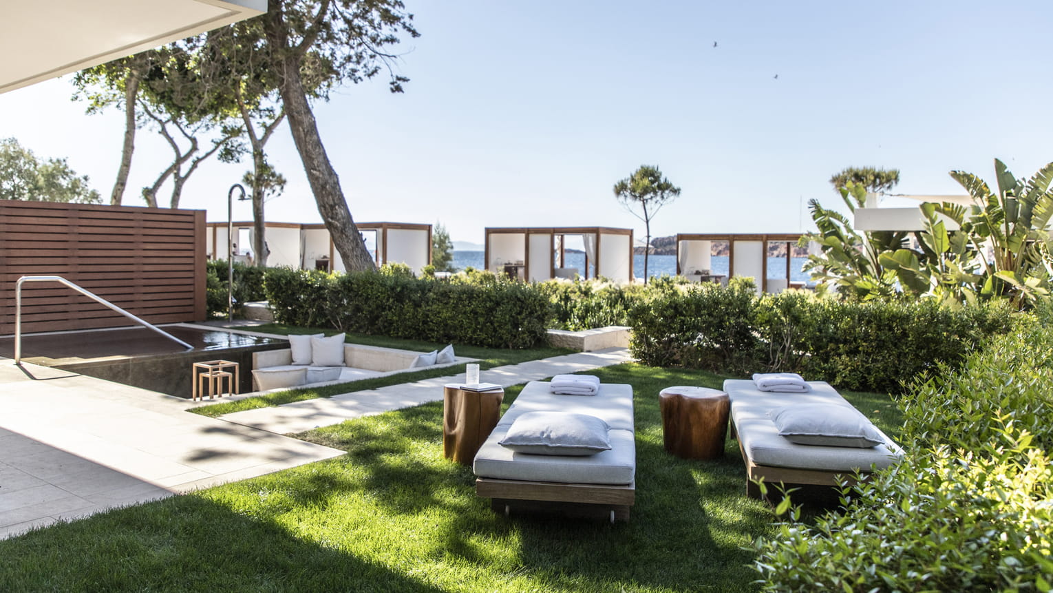 Nafsika Sea View Garden Suite Pool på Four Seasons Astir Palace, Athen