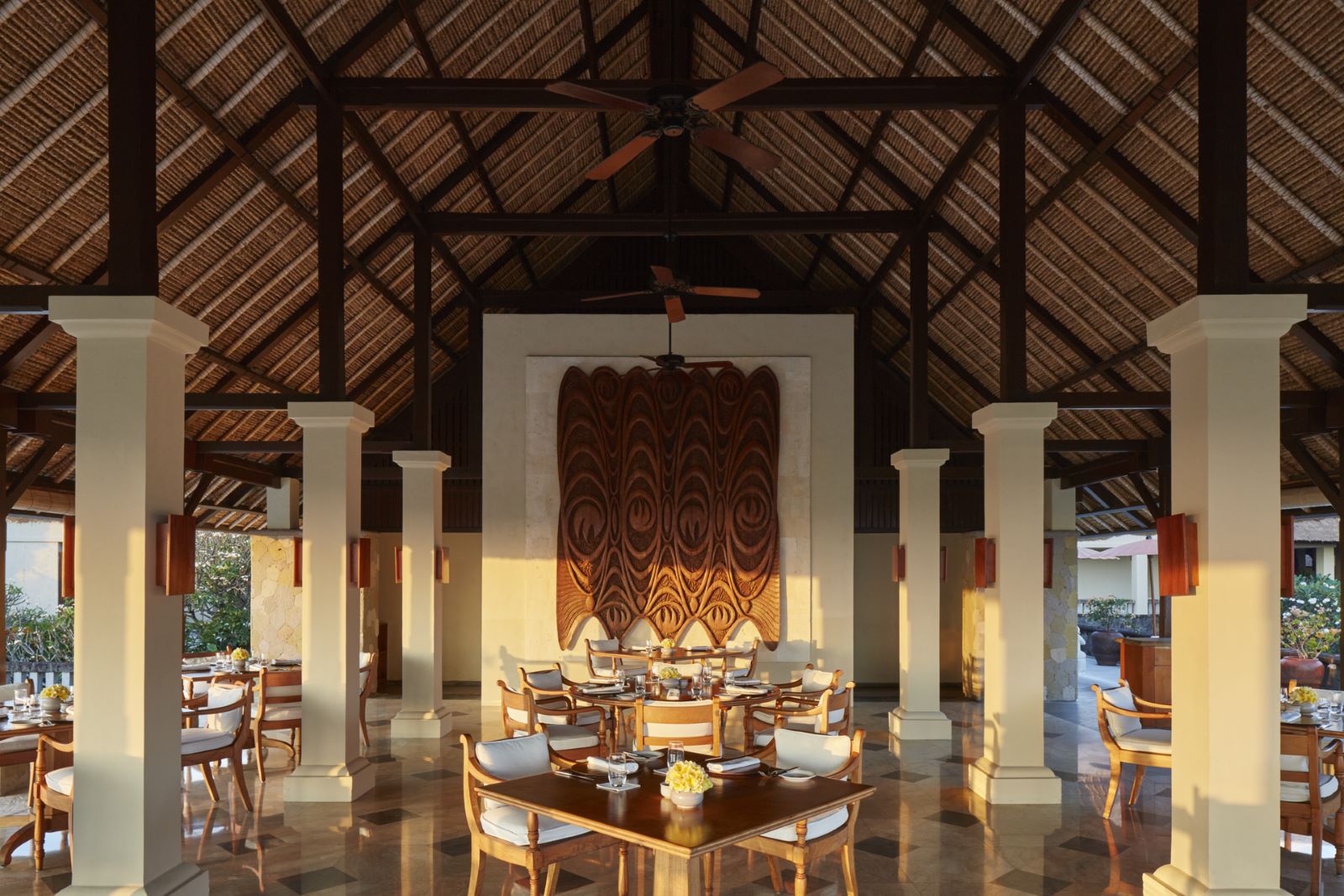Terrace Restaurant på Aman Villas at Nusa Dua, Bali