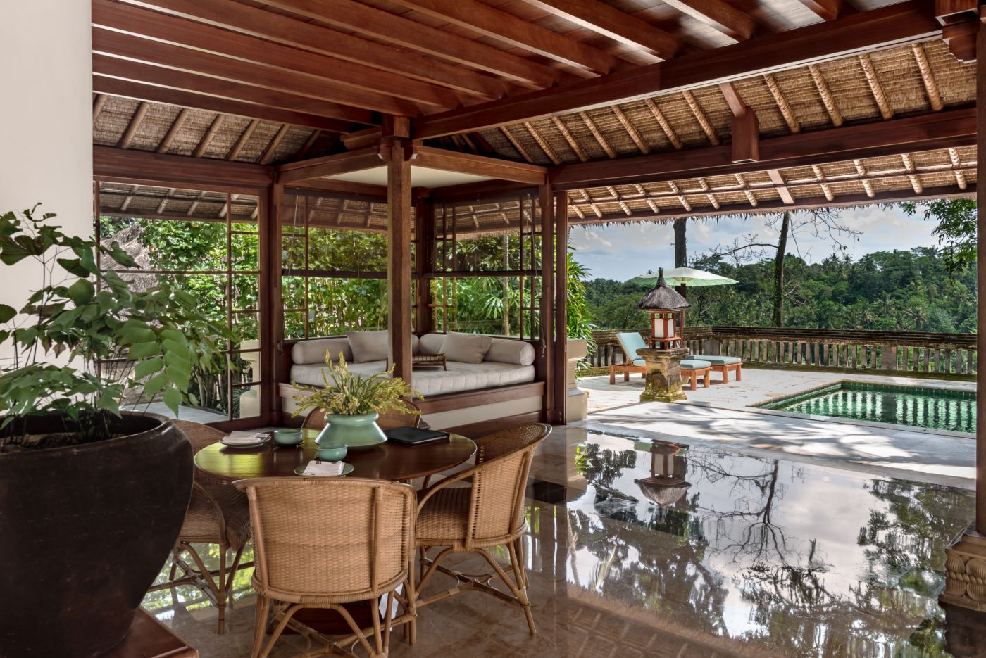 Ayung Suite på Amandari, Bali