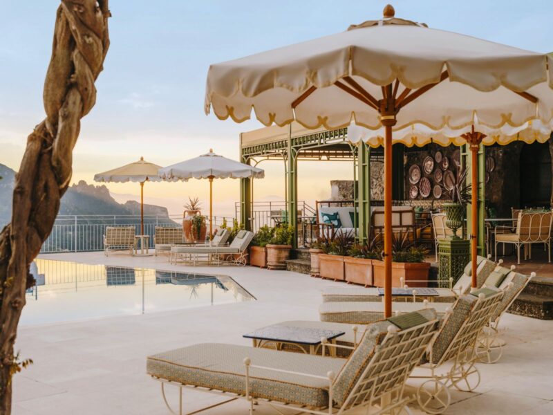 Poolbaren på Caruso, A Belmond Hotel, ltalien
