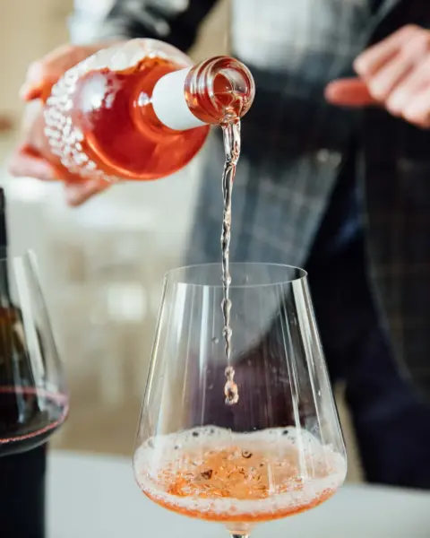 Vinsmagning på Borgo Egnazia, Italien