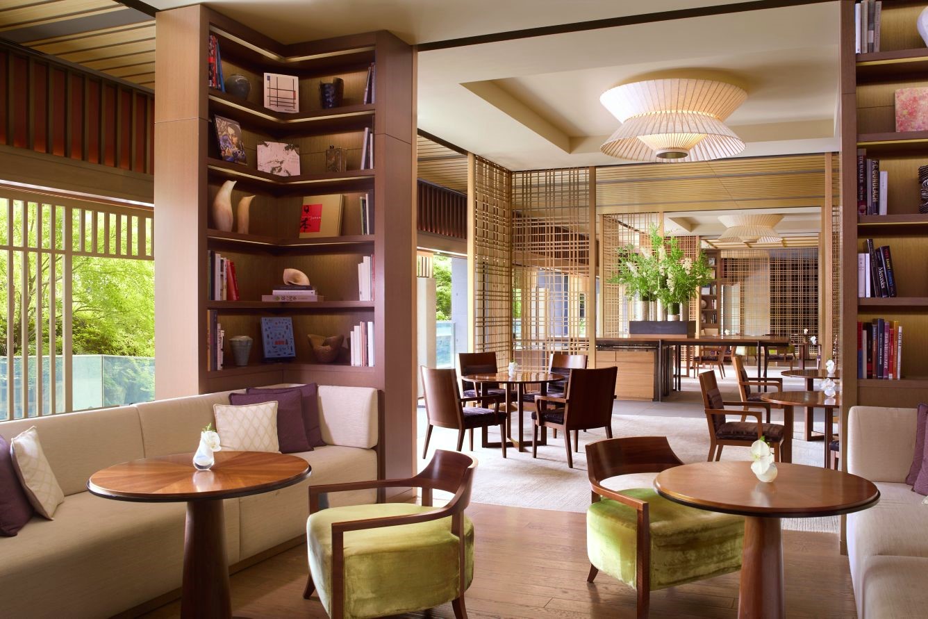 Lobby Lounge på The Ritz-Carlton, Kyoto, Japan