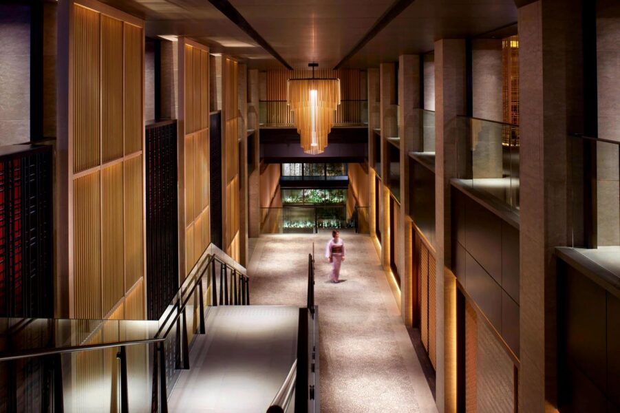 Lobby på The Ritz-Carlton Kyoto, Japan