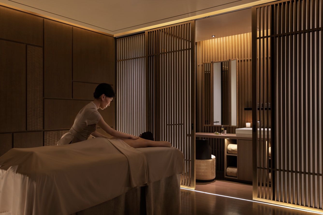 Spaen på The Ritz-Carlton, Kyoto, Japan