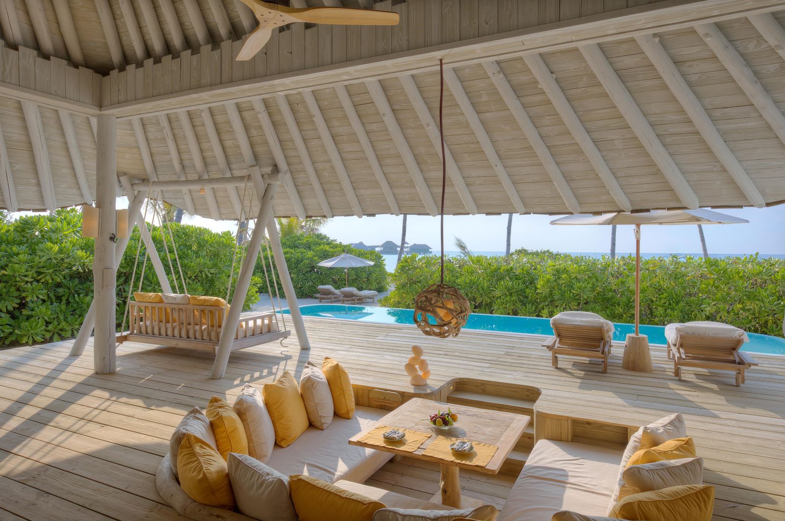 Beach Hideaway villa på Soneva Secret, Maldiverne