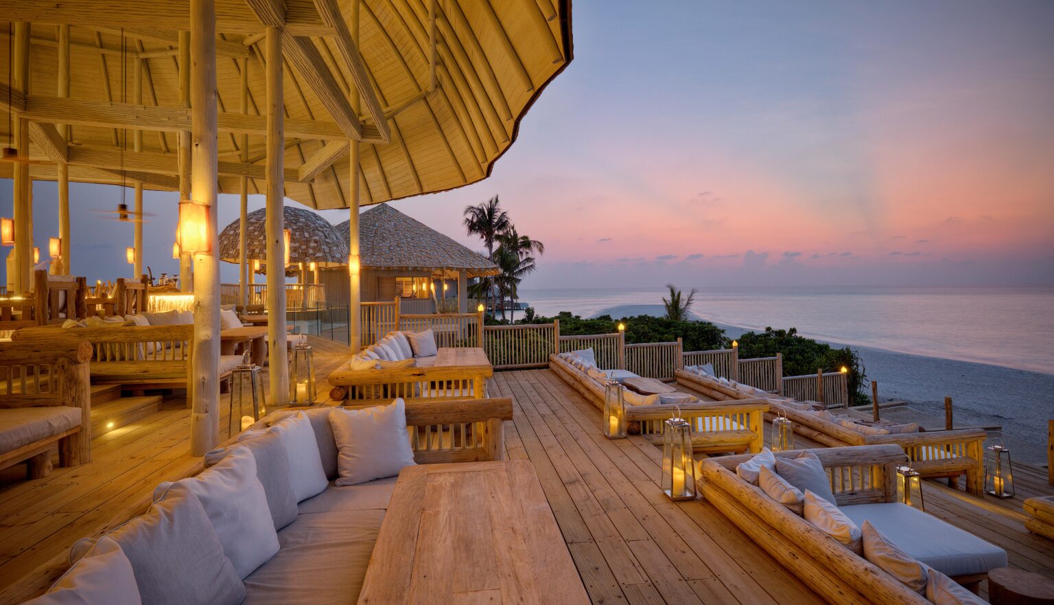 The Living Room på Soneva Secret, Maldiverne
