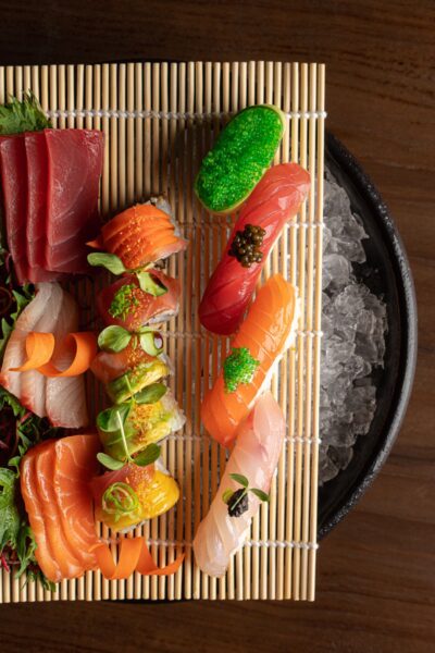 Sushi på Tapasake på One&Only Reethi Rah på Maldiverne