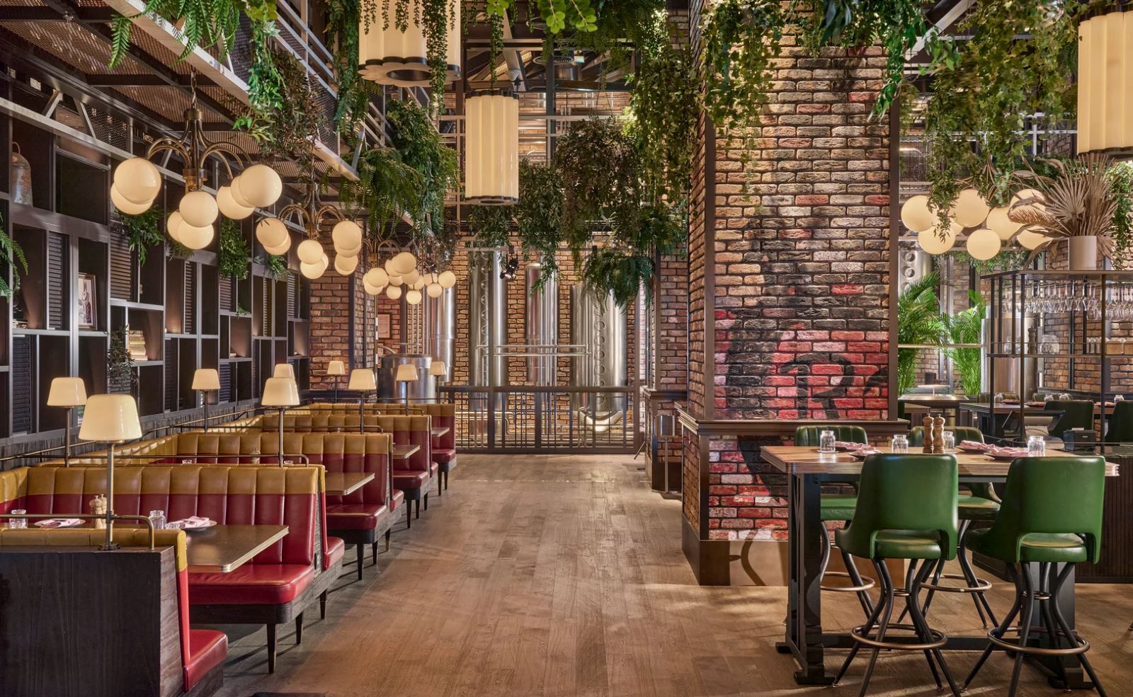 Restauranten Broadway på Emirates Palace Mandarin Oriental, Abu Dhabi