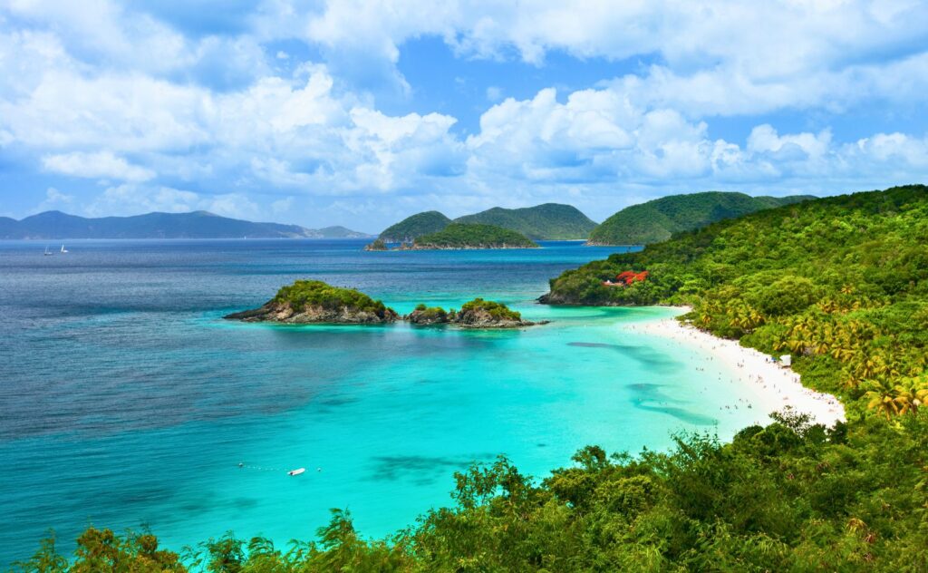 St John i De Amerikanske Jomfruøer, Caribien