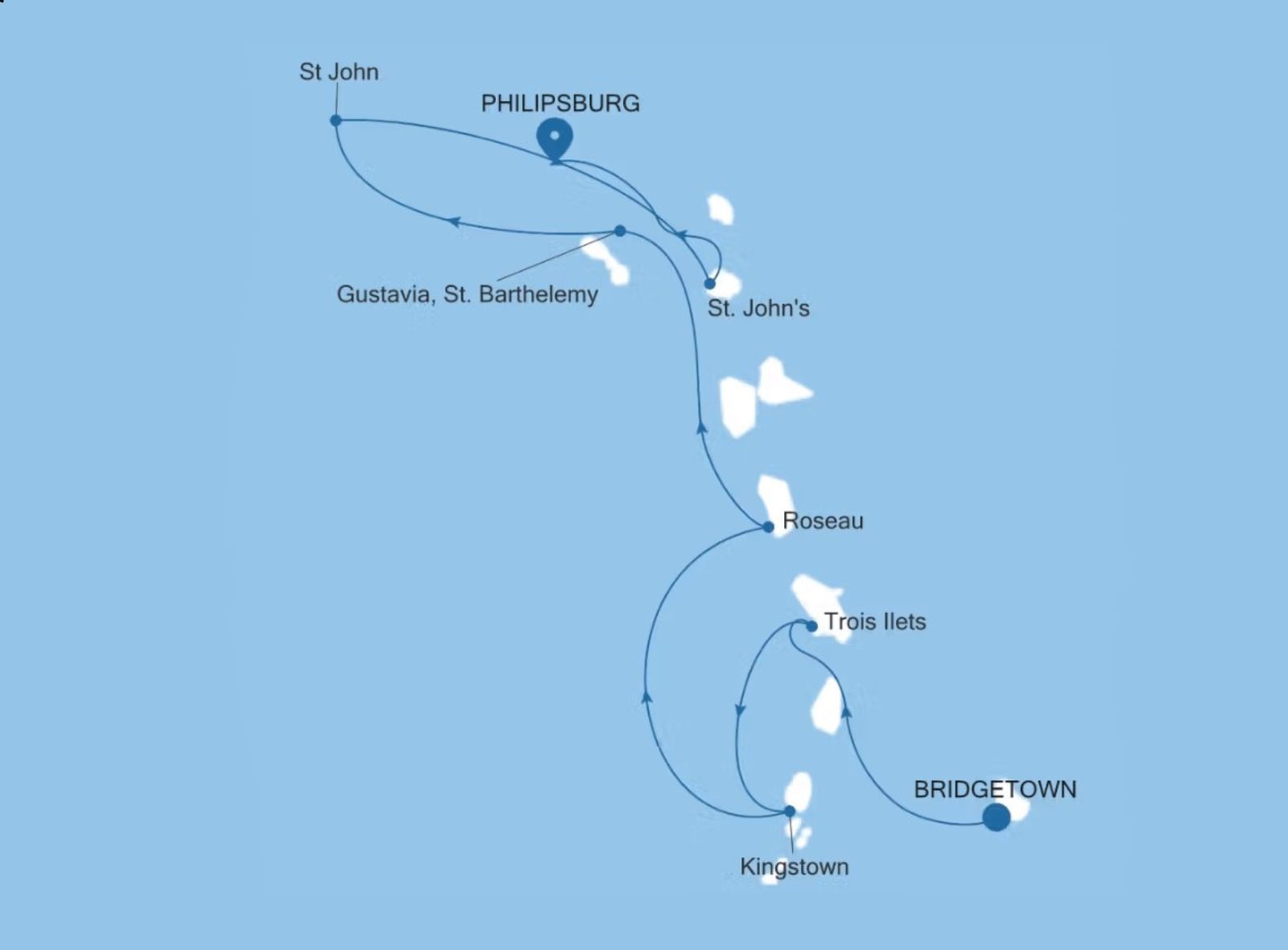 Krydstogt i Caribien med Silver Shadow fra Silversea Cruises