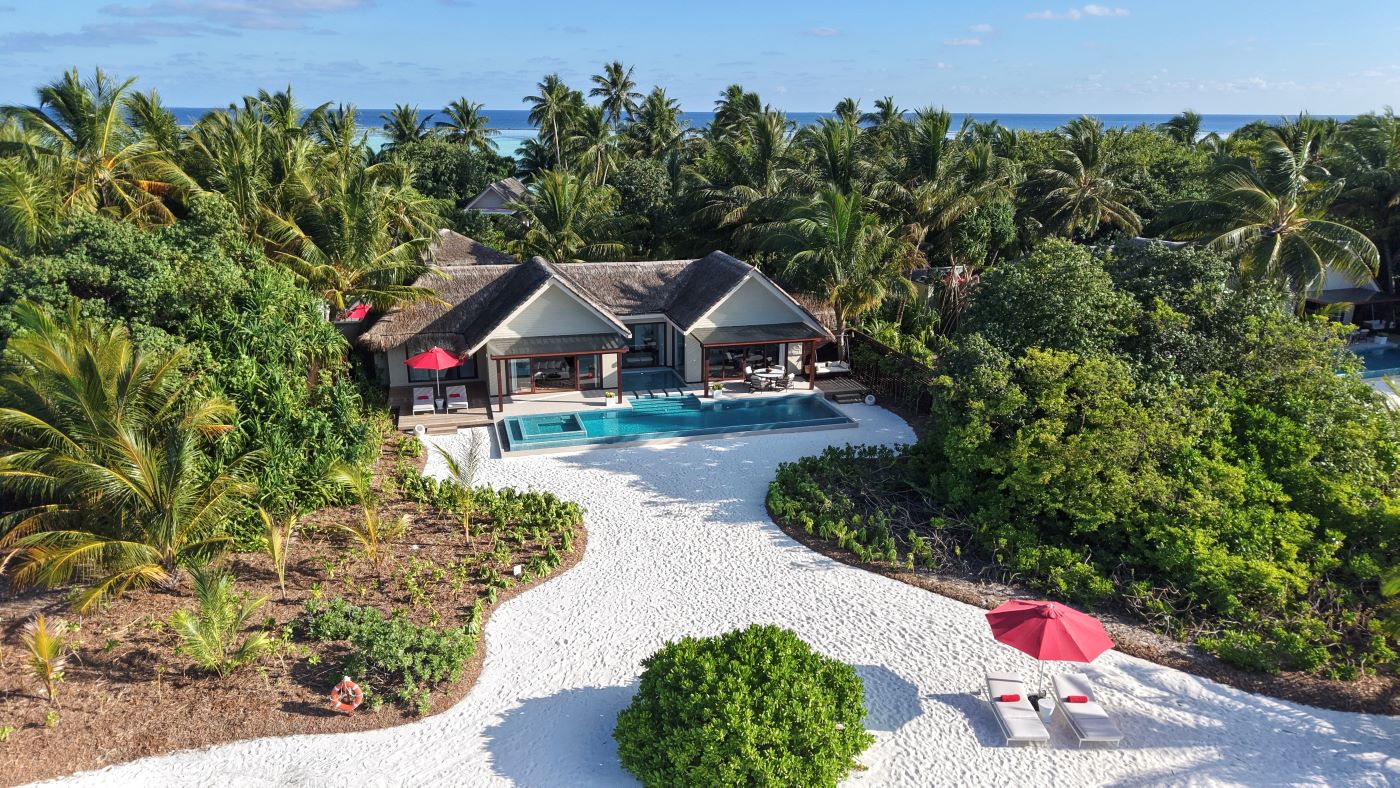 1-vær. Beach Pool Pavilion på Niyama Private Islands Maldives, Maldiverne