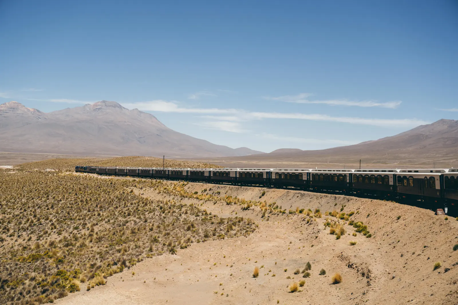 Ørkenlandskab, Andean Explore, A Belmond Train, Peru
