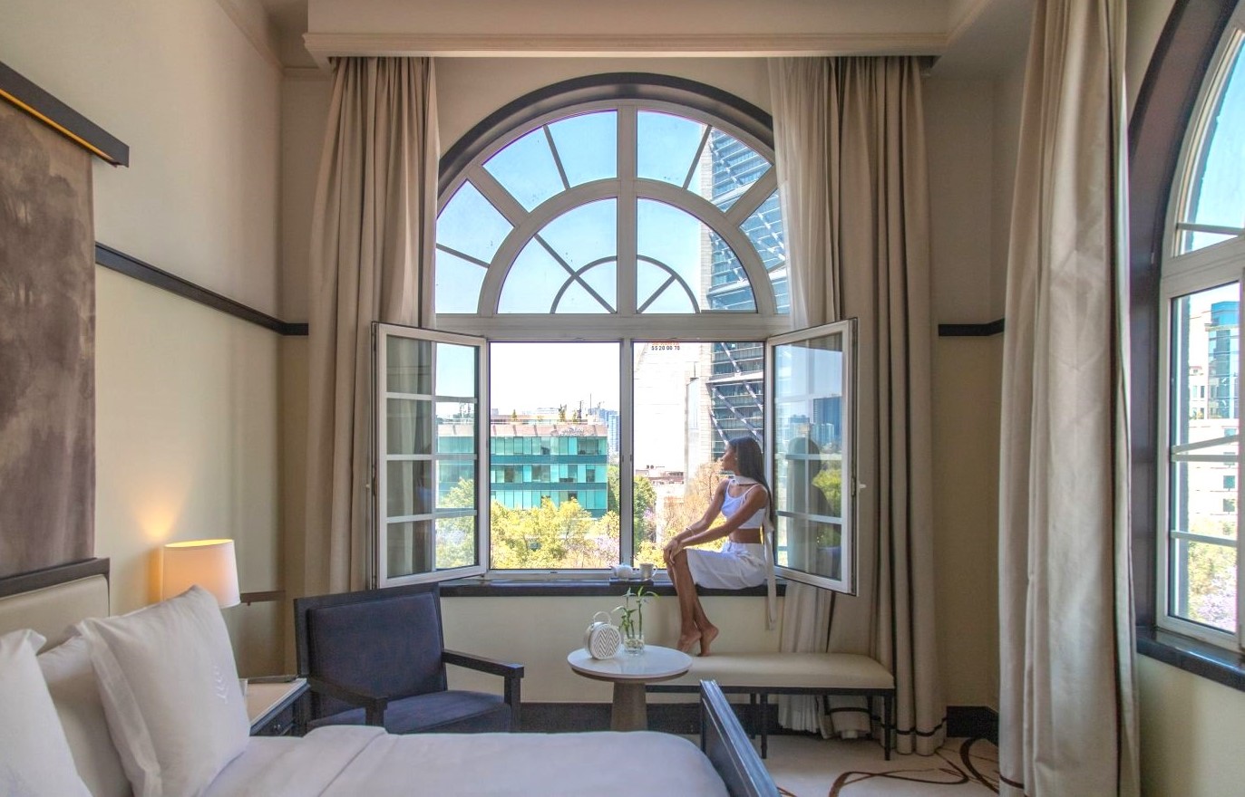 Soveværelset i en Governor Suite på Four Seasons Hotel Mexico City, Mexico