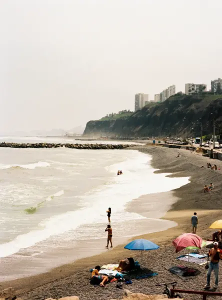 Stranden i Lima, Peru