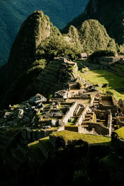 Machu Picchu i Peru