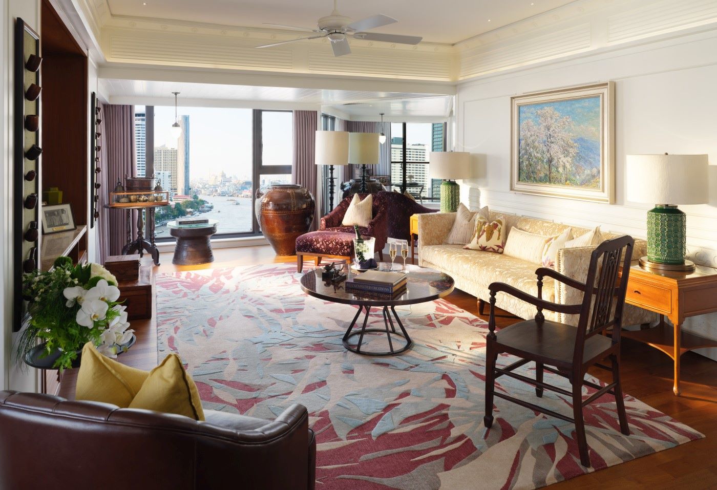 Authors Suite Adisorn på Mandarin Oriental Bangkok, Thailand