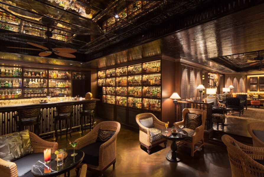 The Bamboo Bar på Mandarin Oriental Bangkok, Thailand