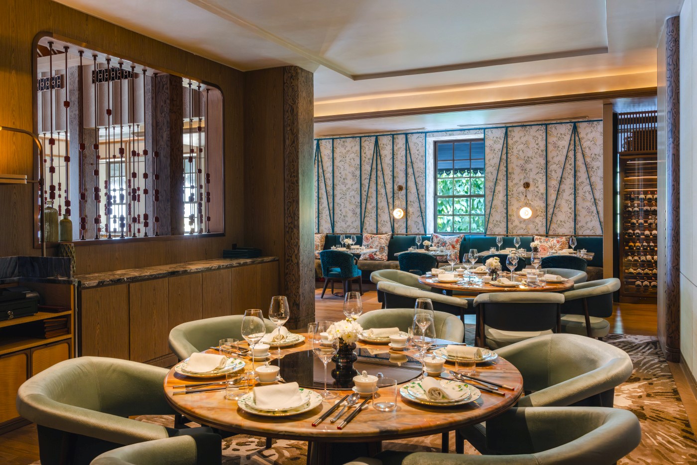Restauranten The China House på Mandarin Oriental Bangkok, Thailand