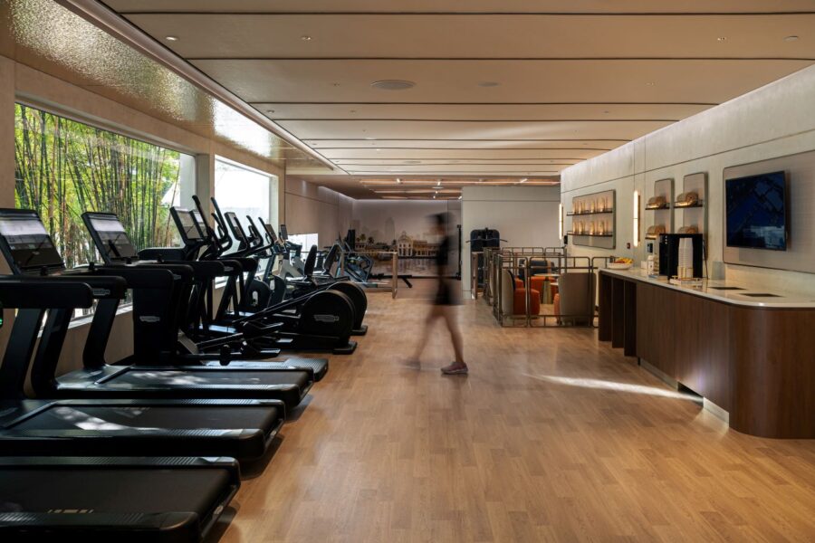 Fitness på Mandarin Oriental Bangkok, Thailand
